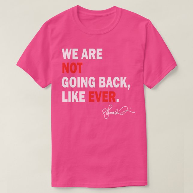 Camiseta Kamala no iba a regresar a Trinidad (Diseño del anverso)
