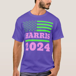 Camiseta Kamala para 2024 Colores vibrantes AKA