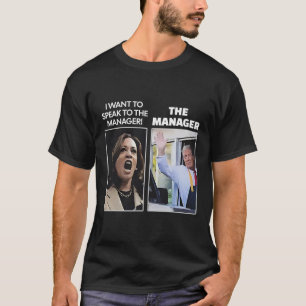 Camiseta Kamala Quiero Hablar Con El Director Trump Mcdona