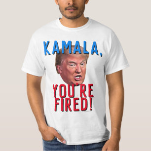 Camiseta Kamala te despiden gracioso a favor de Donald Trum