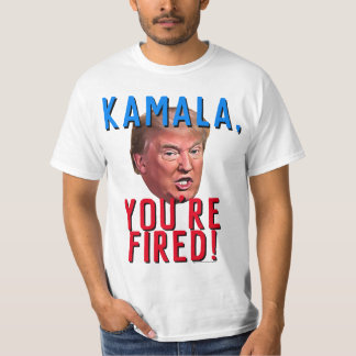 Camiseta Kamala te despiden gracioso a favor de Donald Trum