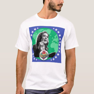 Camiseta "Kamala: Una voz de liderazgo global"