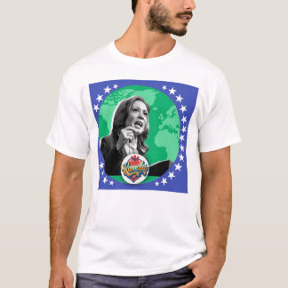 Camiseta "Kamala: Una voz de liderazgo global"
