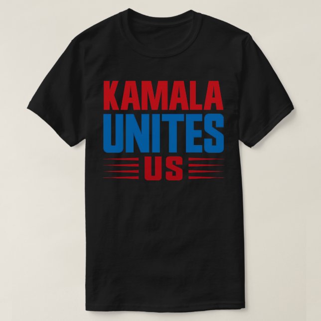 Camiseta Kamala Une US 1 (Diseño del anverso)