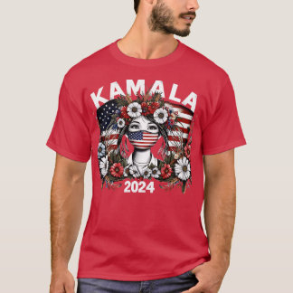 Camiseta Kamala Vintage Floral Primera Mujer 2