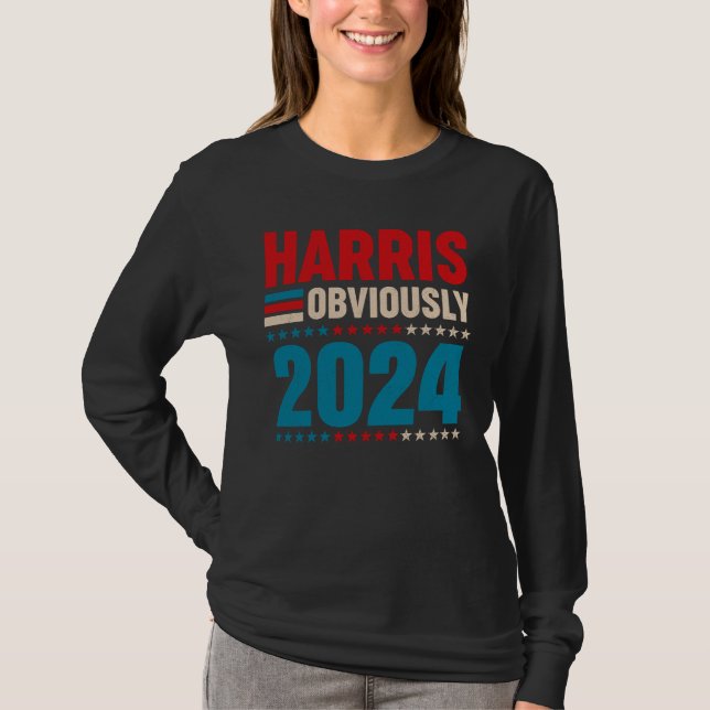 Camiseta Kamala Walz Obviamente 2024 Harris Waltz 2024 (Anverso)
