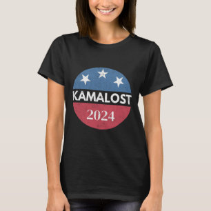 Camiseta Kamalost Kamala perdió las elecciones de 2024 y Tr