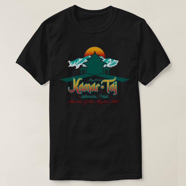 Camiseta KamarTaj (Diseño del anverso)