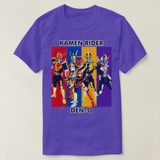 Camiseta Kamen Rider Den O All Form Classic TShirt (Diseño del anverso)