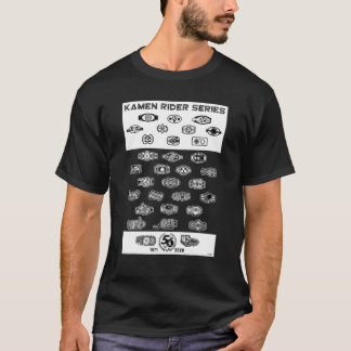 Camiseta Kamen Rider Series 50Th Anniversary