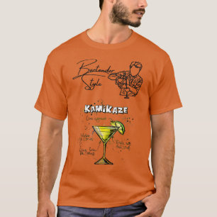 Camiseta Kamikaze estilo Bartender