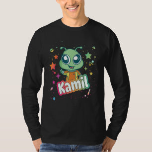 Camiseta KAMIL - Nombre de niño pequeño con un lindo extran