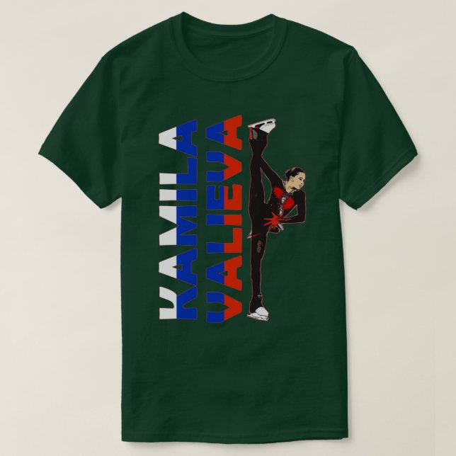 Camiseta Kamila Valieva (Diseño del anverso)