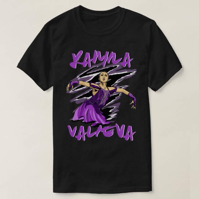 Camiseta Kamila Valieva 2 (Diseño del anverso)
