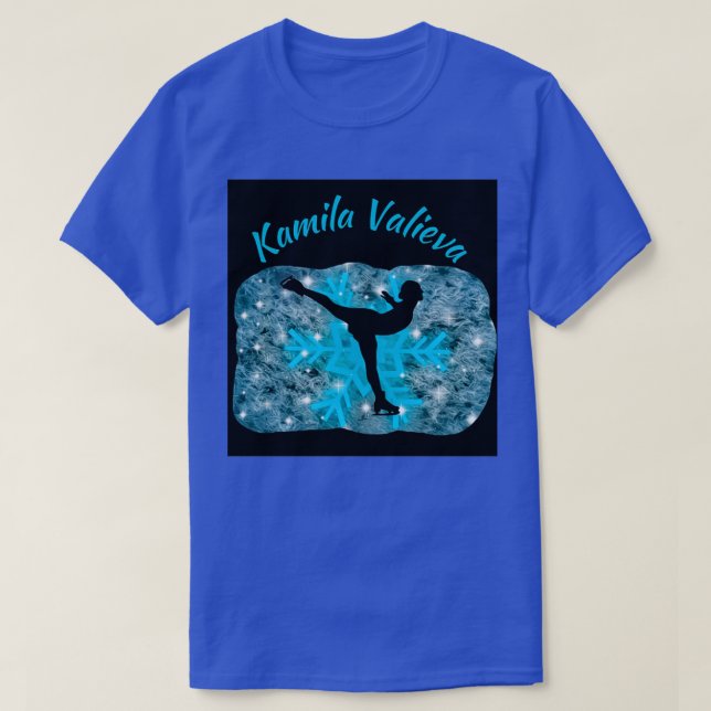 Camiseta Kamila Valieva Figure Skating (Diseño del anverso)