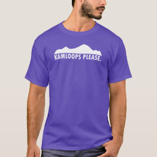 Camiseta Kamloops Columbia Británica Por favor