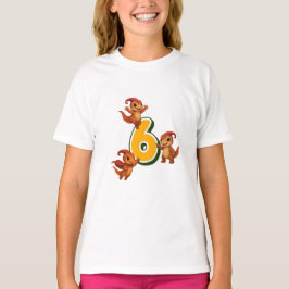 Camiseta Kammli Dino Birthday Shirt – 6 years  