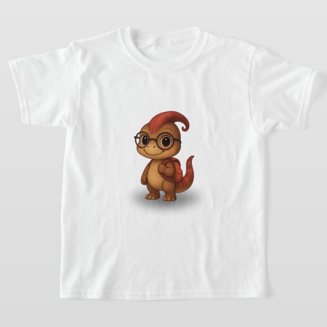 Camiseta Kammli the Dino Girl – Back to School Kids’ Shirt (Distribución)