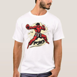 Camiseta „Kampfsport – Disziplin, Stärke, Respekt“