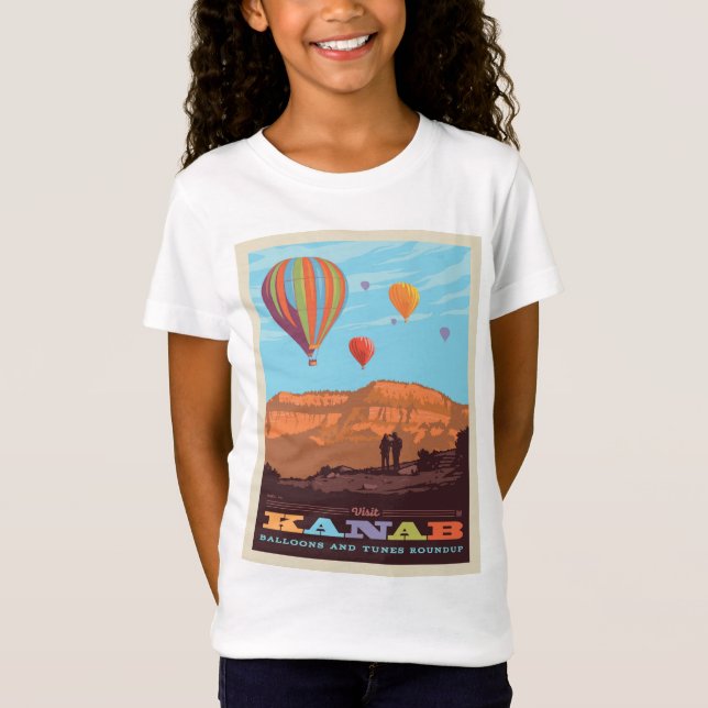 Camiseta Kanab, Utah | Globos Y Tunes (Anverso)