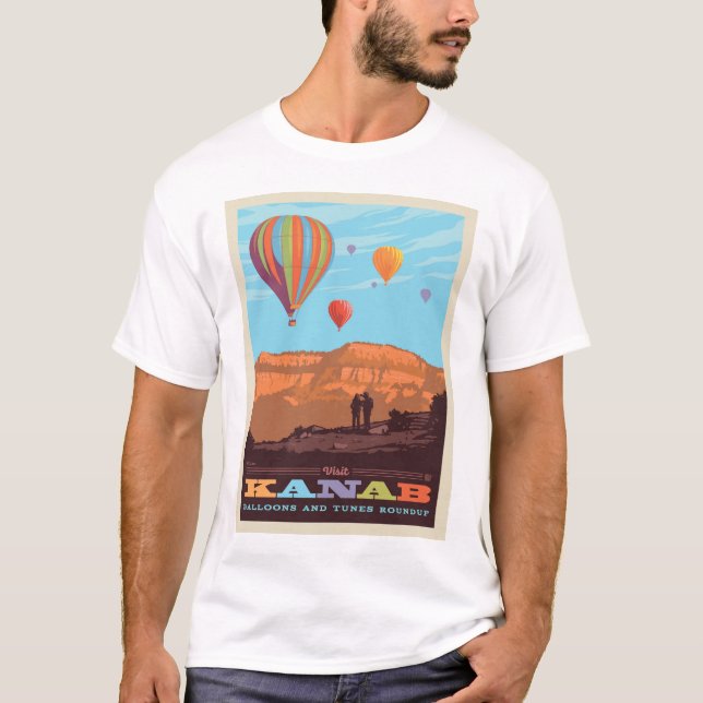 Camiseta Kanab, Utah | Globos Y Tunes (Anverso)