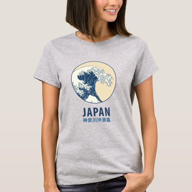 Camiseta Kanagawa, Japan (Anverso)
