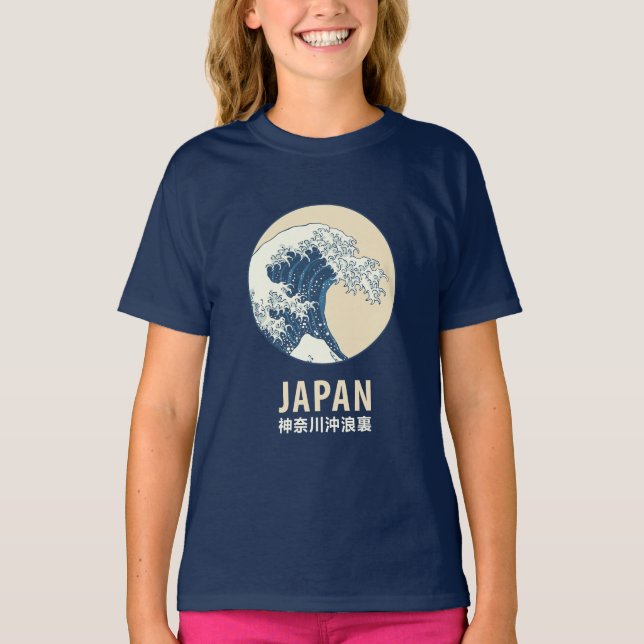 Camiseta Kanagawa, Japón (Anverso)