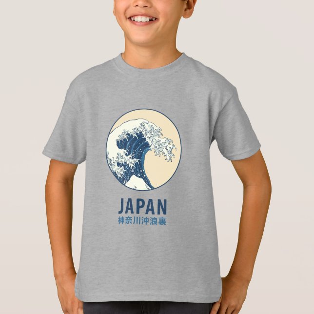 Camiseta Kanagawa, Japón (Anverso)