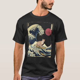Camiseta Kanagawa Wave Funny Surf An