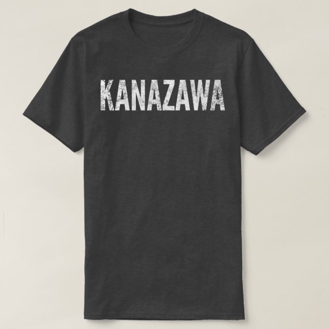 Camiseta Kanazawa Japan Distressed Graphic  (Diseño del anverso)