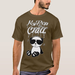 Camiseta Kand Chill Cute Kawaii Panda