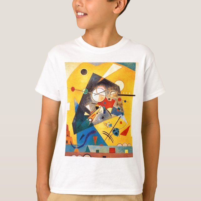 Camiseta Kandinsky Armonía silenciosa Resumen Arte (Anverso)