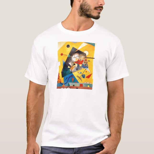 Camiseta Kandinsky Armonía silenciosa Resumen Arte (Anverso)