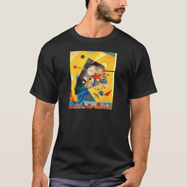 Camiseta Kandinsky Armonía silenciosa Resumen Arte (Anverso)