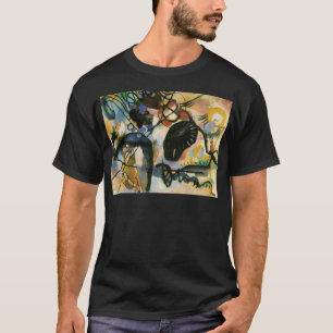 Camiseta Kandinsky Black Spot Resumen de arte
