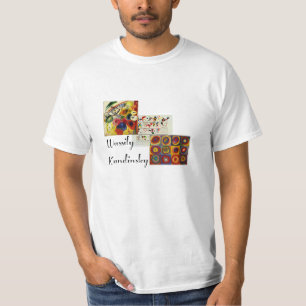 Camiseta Kandinsky - Collage de su obra de arte