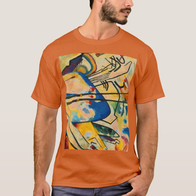 Camiseta Kandinsky Composition IV Resumen de arte (Anverso)