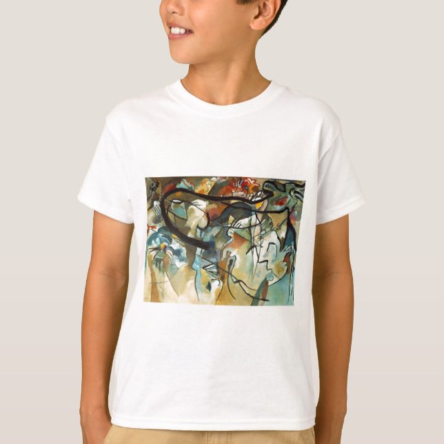 Camiseta Kandinsky Composition V Pintura abstracta (Anverso)