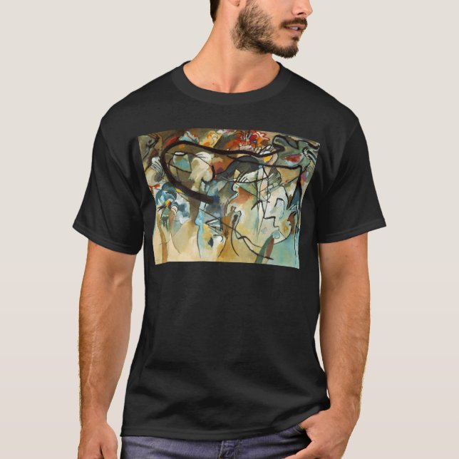 Camiseta Kandinsky Composition V Pintura abstracta (Anverso)