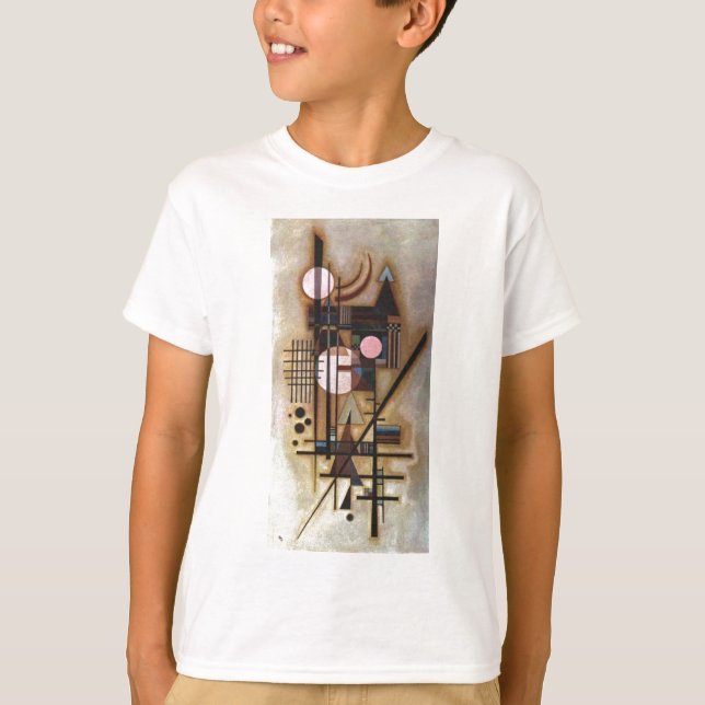 Camiseta Kandinsky Construcción Suavizada (Anverso)