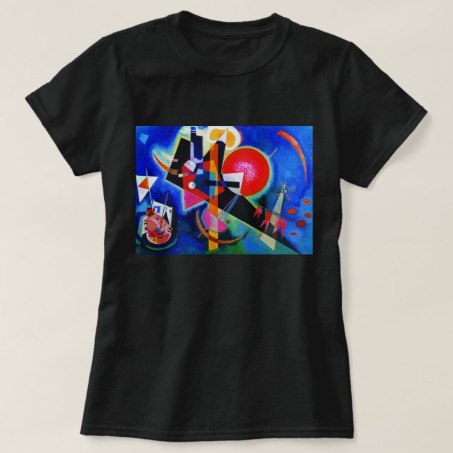 Camiseta Kandinsky del arte moderno (Diseño del anverso)