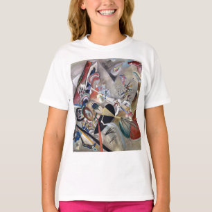 Camiseta Kandinsky En Arte Resumen Gris