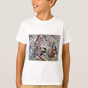 Camiseta Kandinsky En Arte Resumen Gris
