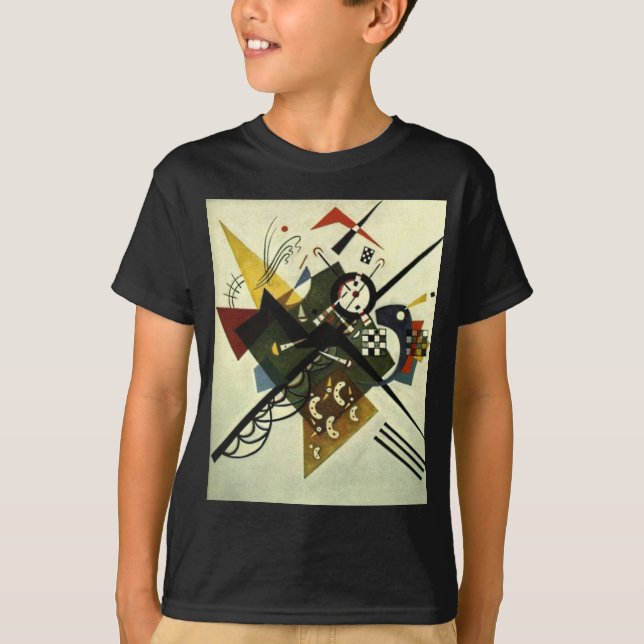 Camiseta Kandinsky En White II (Anverso)