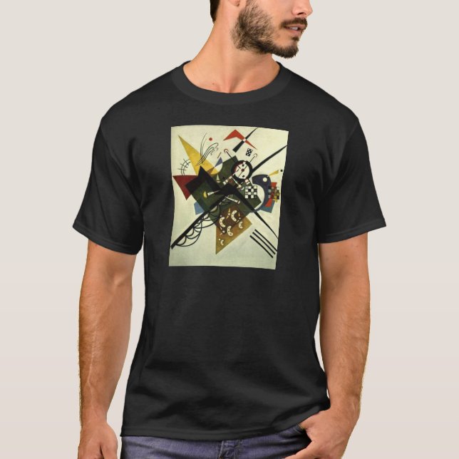 Camiseta Kandinsky En White II (Anverso)