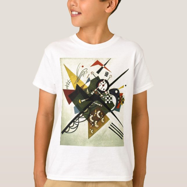 Camiseta Kandinsky En White II (Anverso)