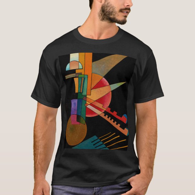 Camiseta Kandinsky - Interpretación abstracta (Anverso)