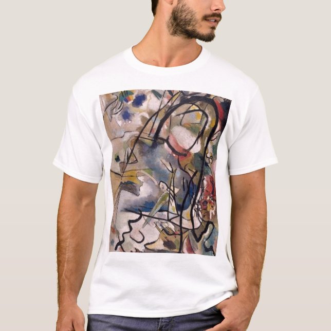 Camiseta Kandinsky Resumen arte colorido (Anverso)