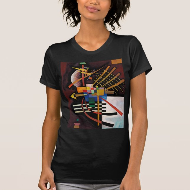 Camiseta Kandinsky Resumen Pintura de arte clásico (Anverso)