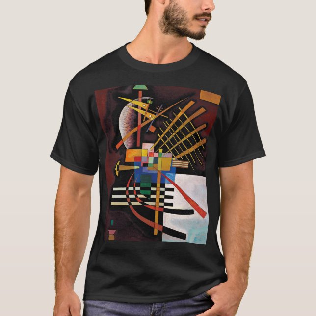 Camiseta Kandinsky Resumen Pintura de arte clásico (Anverso)